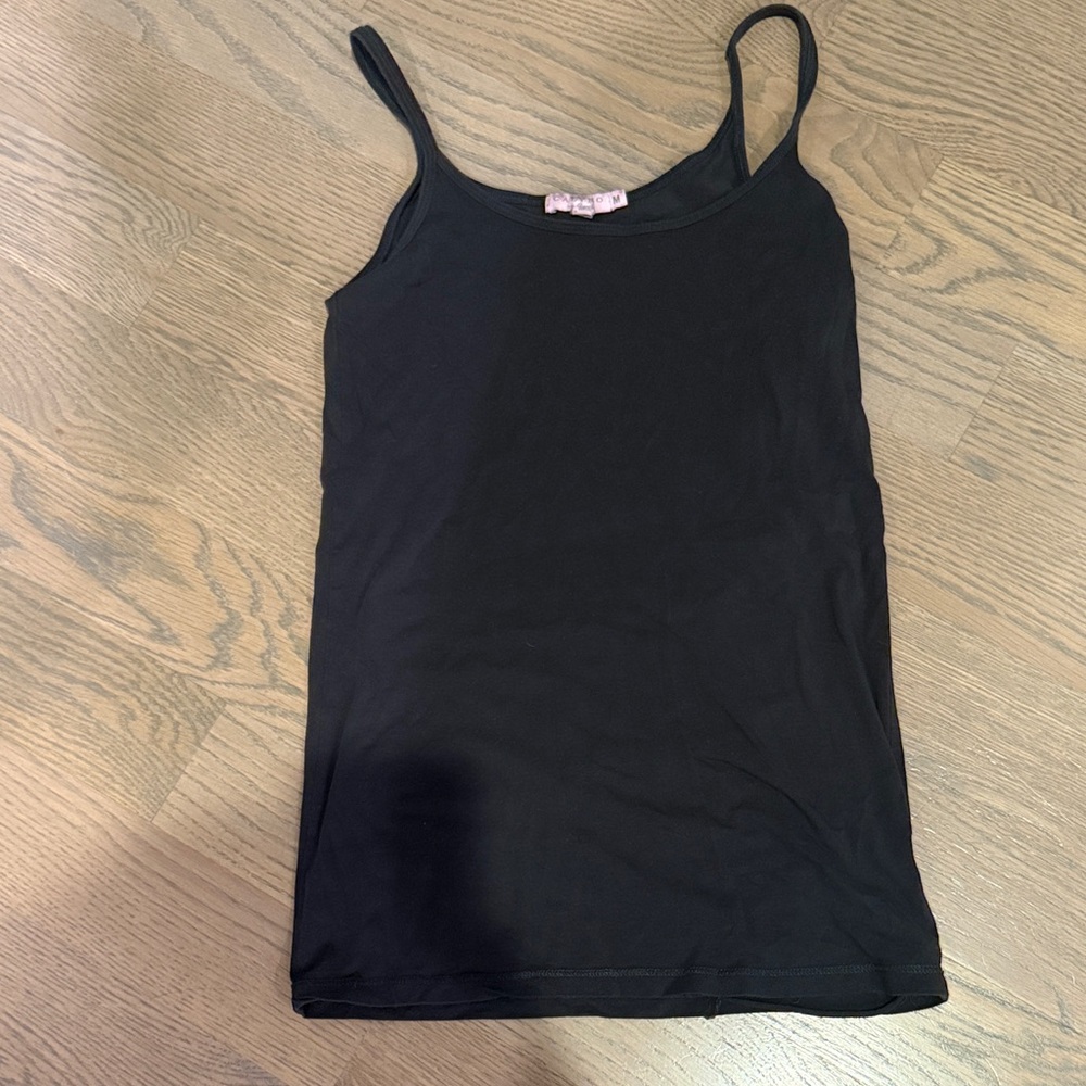 Calypso St. Barth Black Camisole